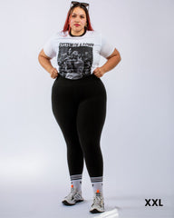 Leggins Plus Size Control Abdomen, Bolsillo y Antitransparencia