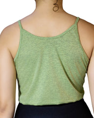 SALE Top Tiras Verde Jaspe MS