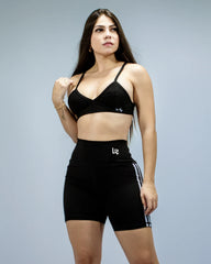 Short Line Black LR Tela Gruesa