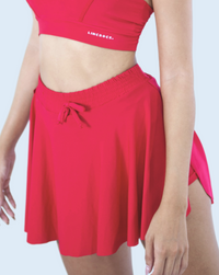 Falda Short Roja Cordón 2.0