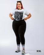 Leggins Plus Size Control Abdomen, Bolsillo y Antitransparencia