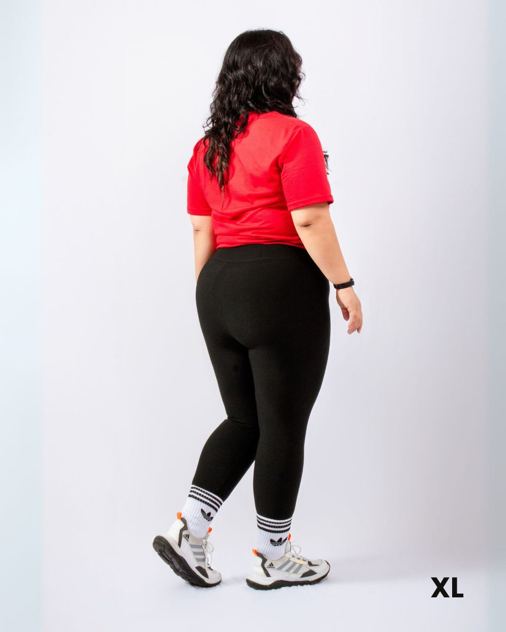 Leggins Plus Size Control Abdomen, Bolsillo y Antitransparencia