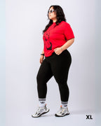 Leggins Plus Size Control Abdomen, Bolsillo y Antitransparencia