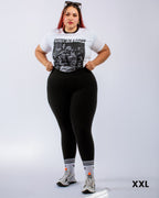 Leggins Plus Size Control Abdomen, Bolsillo y Antitransparencia
