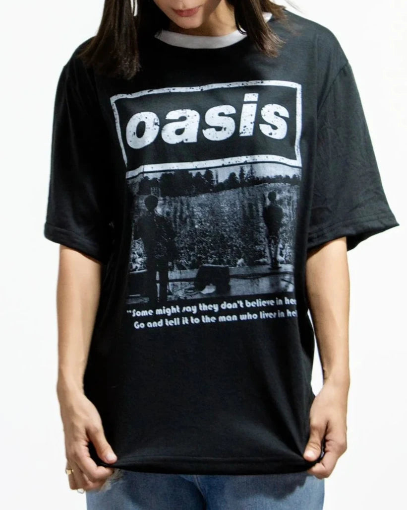 Camiseta Oasis Unisex Vintage