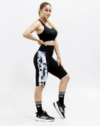 Biker Pixeles Moldeador Con Bolsillos