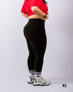 Leggins Plus Size Control Abdomen, Bolsillo y Antitransparencia