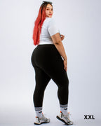 Leggins Plus Size Control Abdomen, Bolsillo y Antitransparencia
