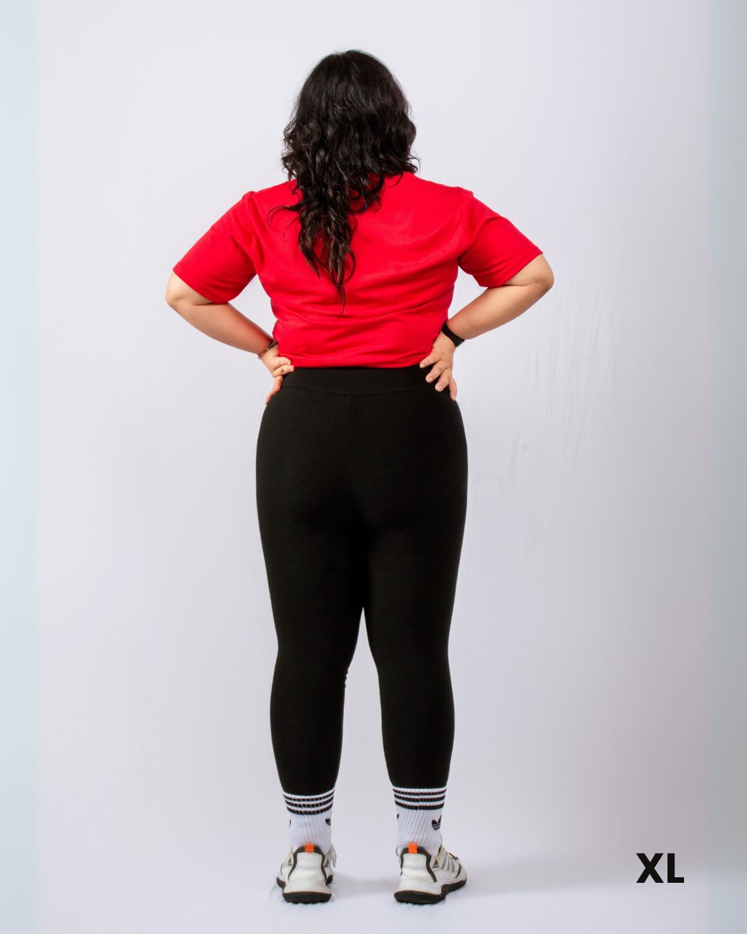Leggins Plus Size Control Abdomen, Bolsillo y Antitransparencia