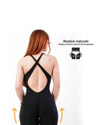 Enterizo Negro Antitransparencia