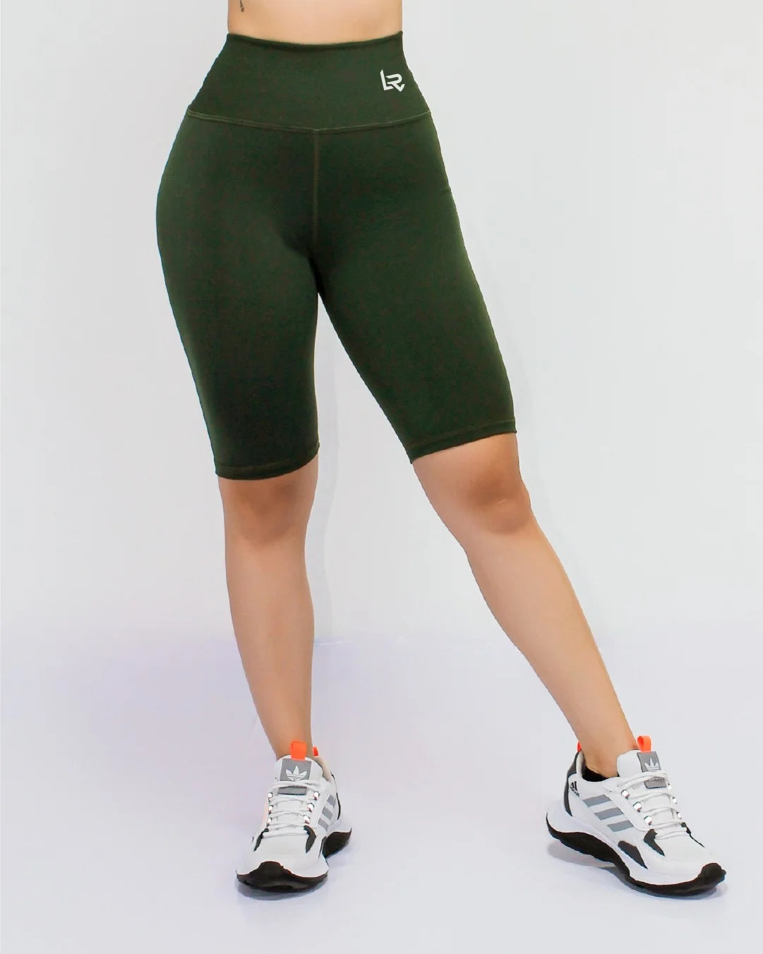 Biker Oliva Moldeador  Tela Gruesa