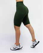 Biker Oliva Moldeador  Tela Gruesa