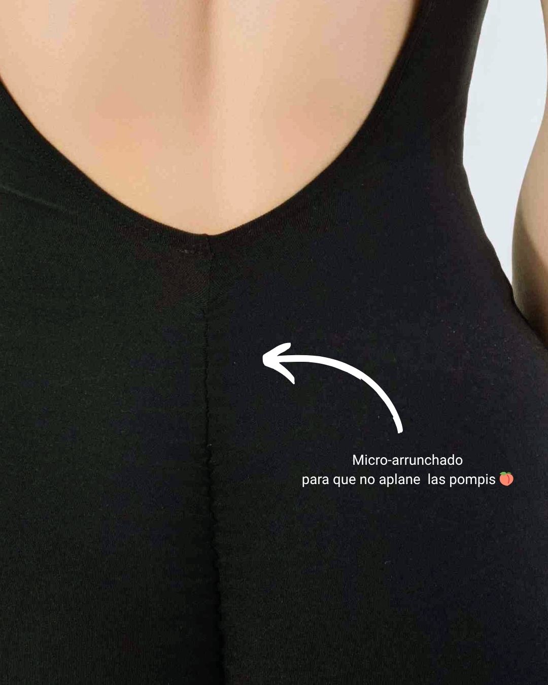 Enterizo Negro Antitransparencia