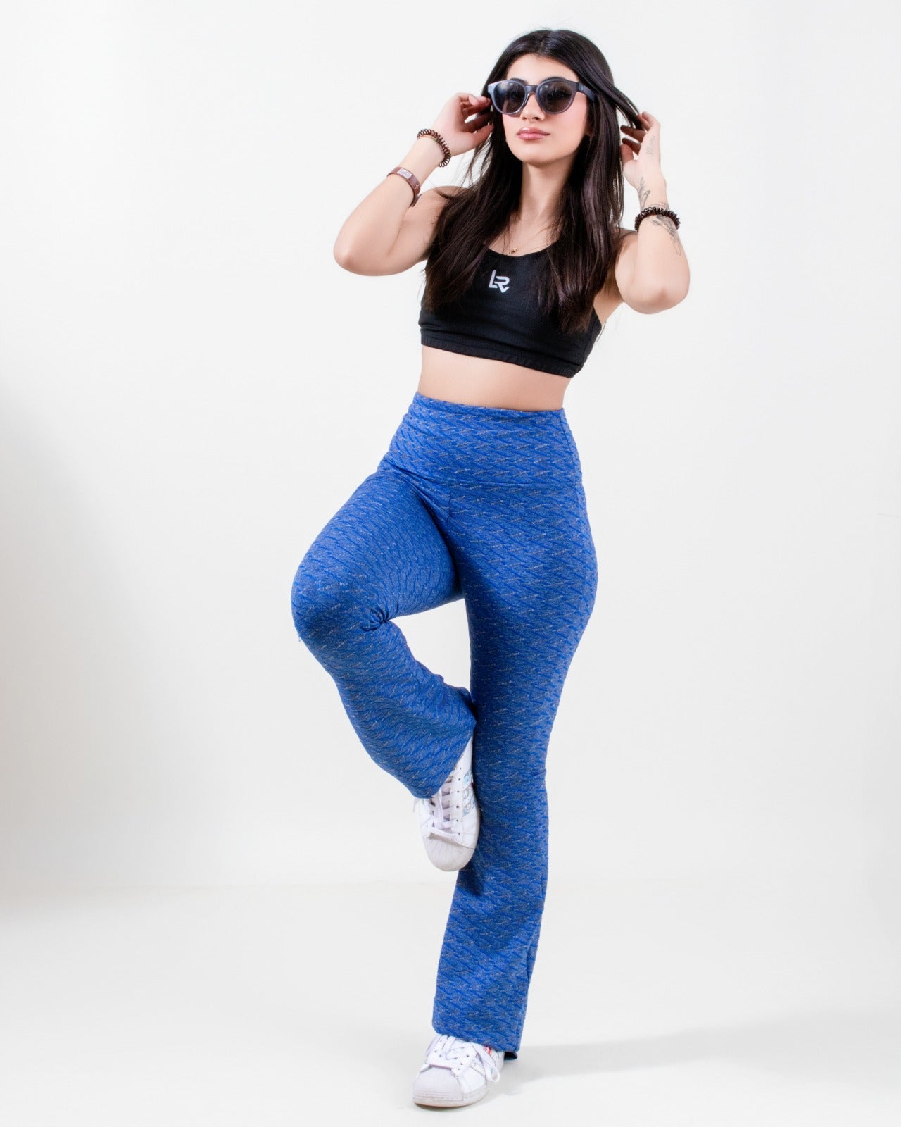 Pantalón Campana 2.0 Indigo Jacquard Imagen secundaria del producto