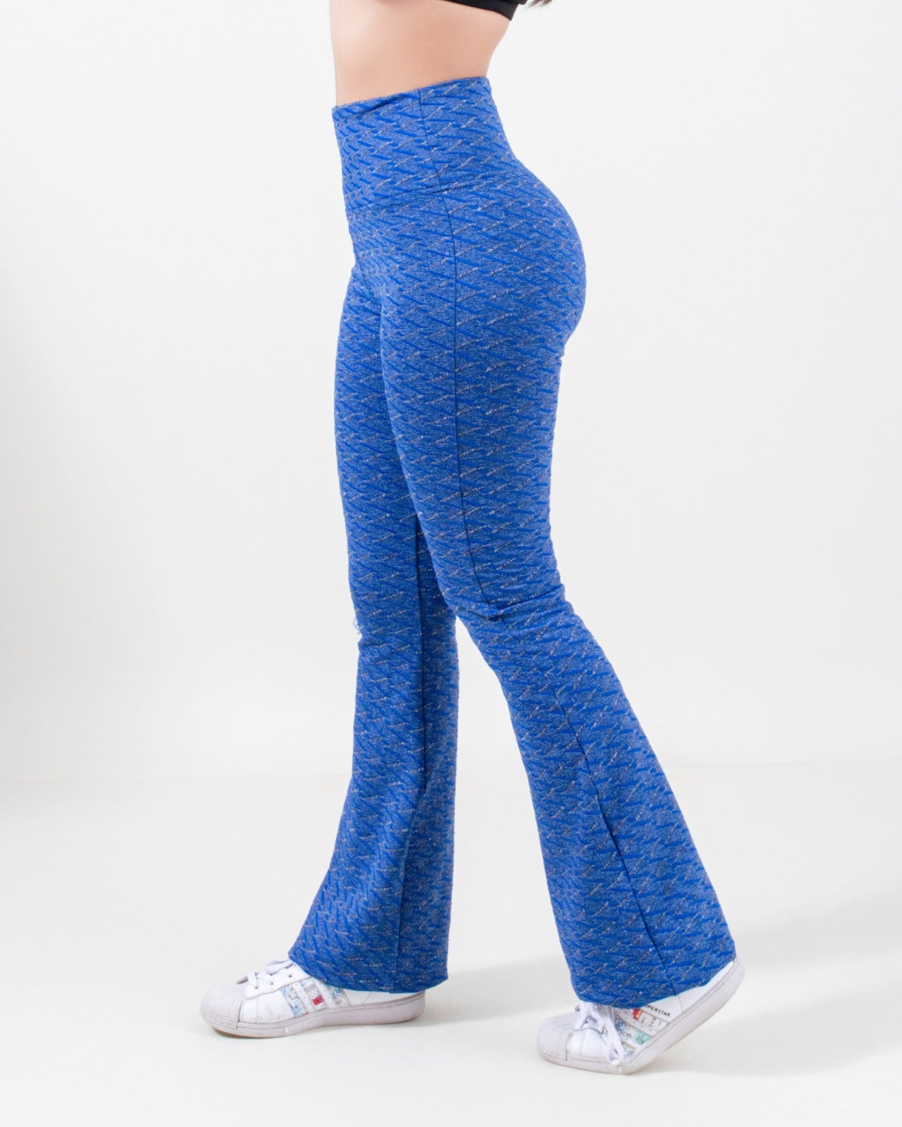 Pantalón Campana 2.0 Indigo Jacquard