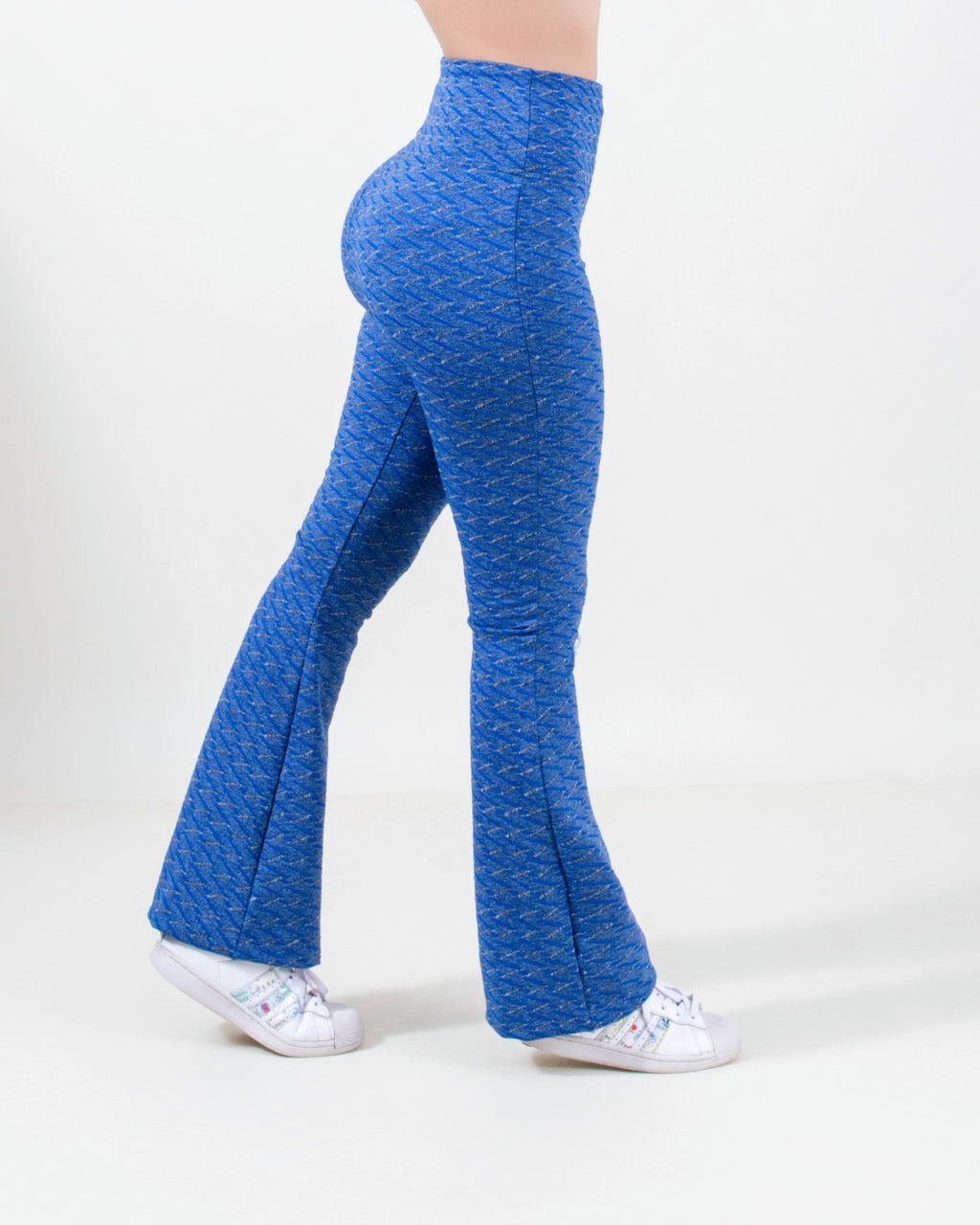 Pantalón Campana 2.0 Indigo Jacquard