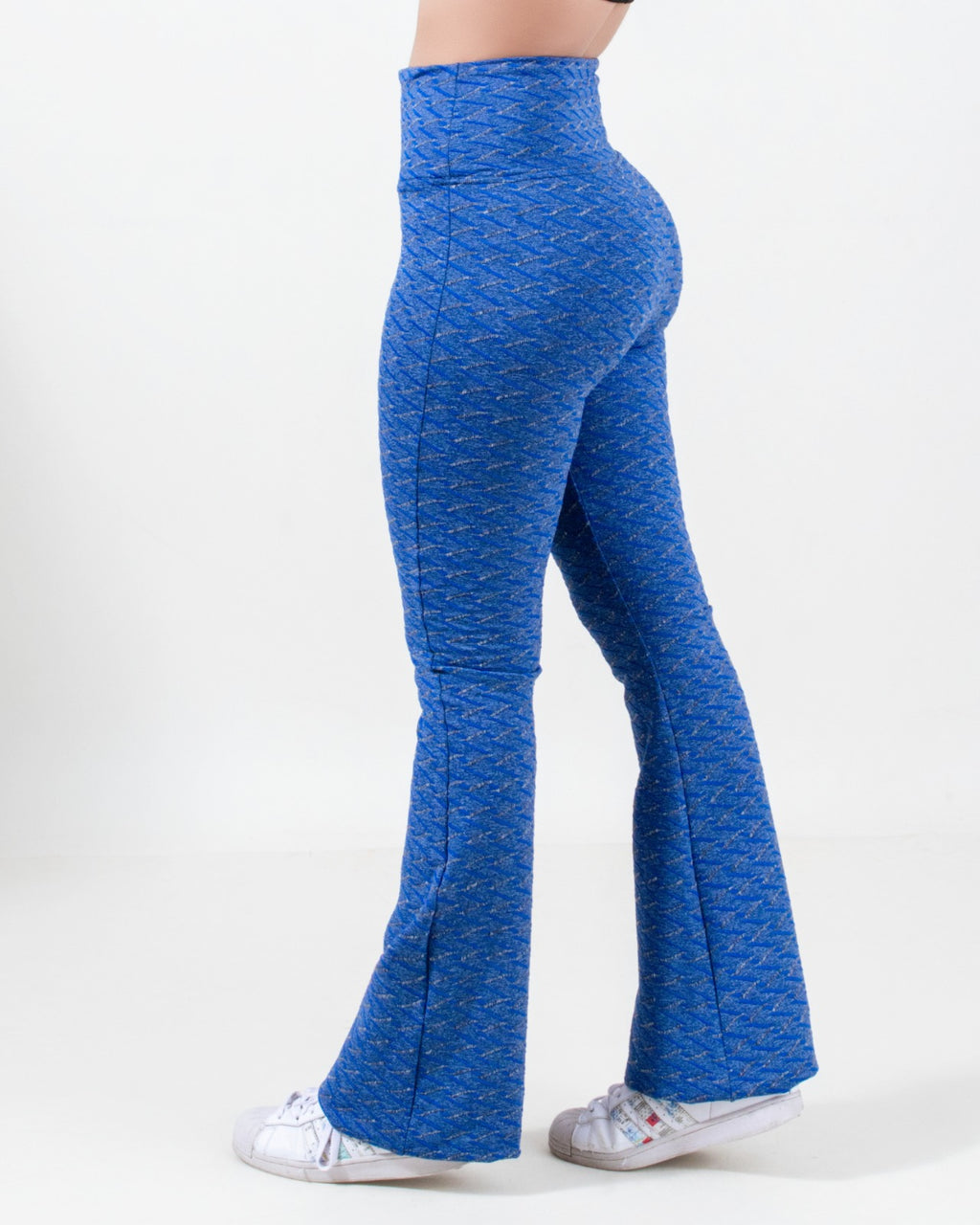 Pantalón Campana 2.0 Indigo Jacquard