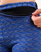 Pantalón Campana 2.0 Indigo Jacquard