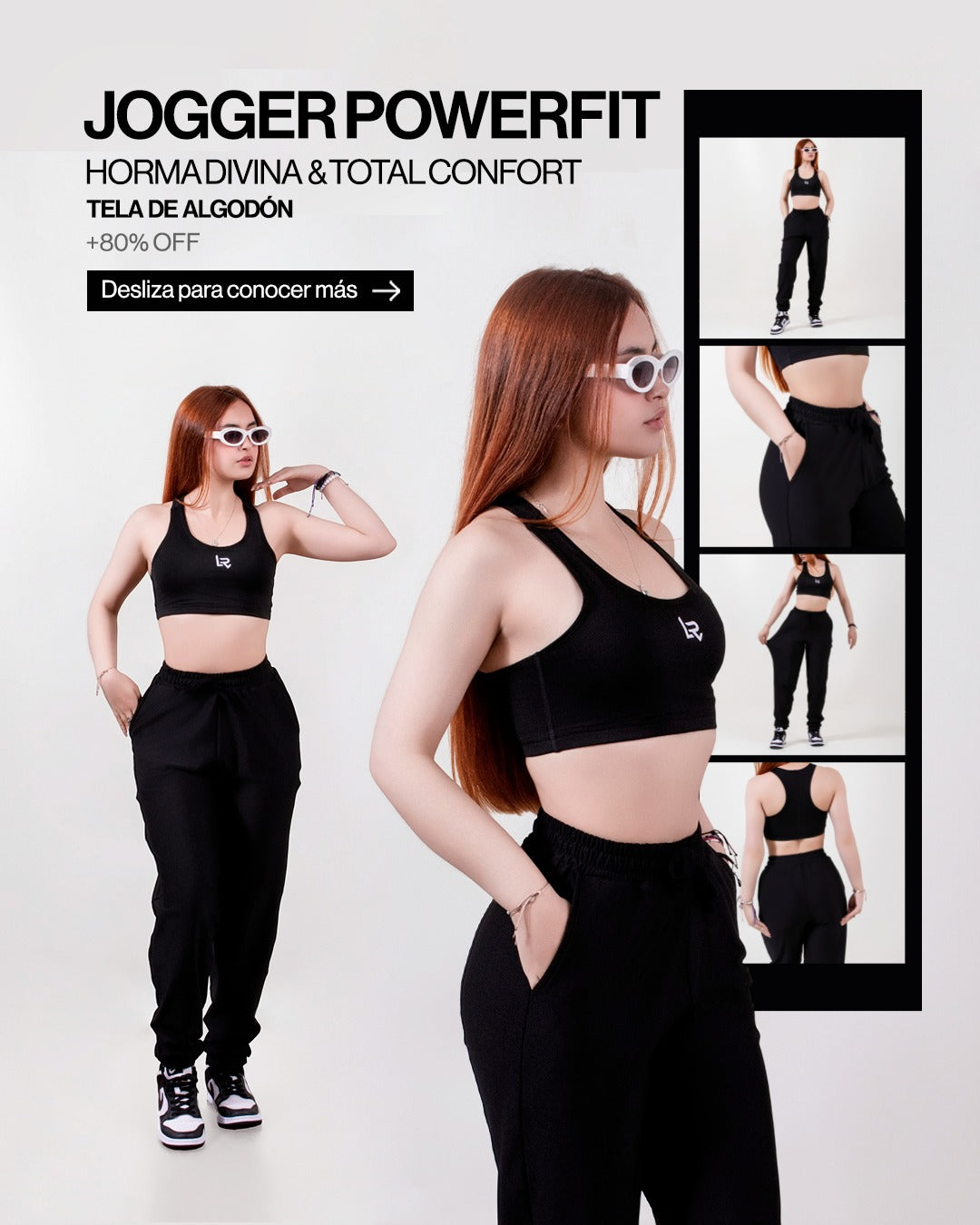 Jogger PowerFit (Algodón) Imagen principal del producto