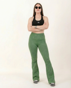 Pantalón Campana 2.0 Control verde Jaspe