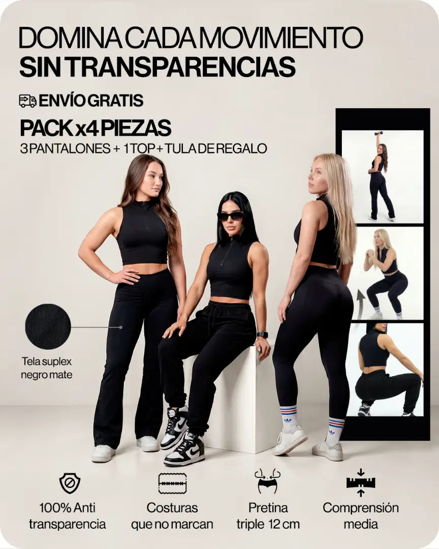 Pack Sport x 4 Antitransparencia Imagen principal del producto