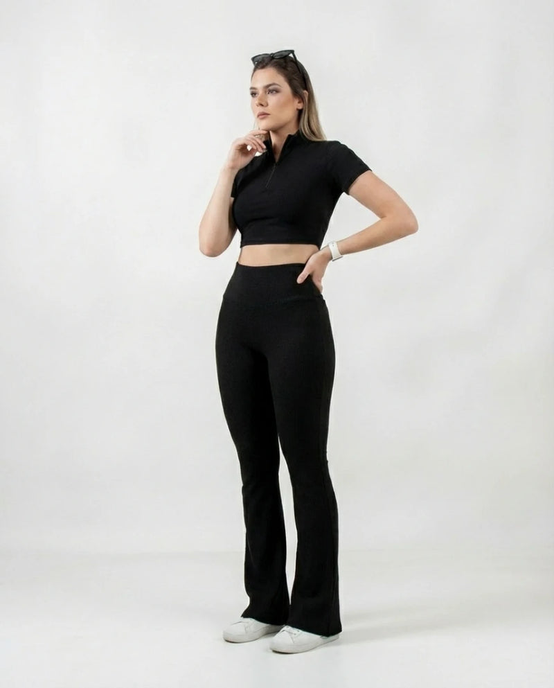 Pantalón Campana 5.0 Anti-Transparencia & ANTICELULITIS 😍