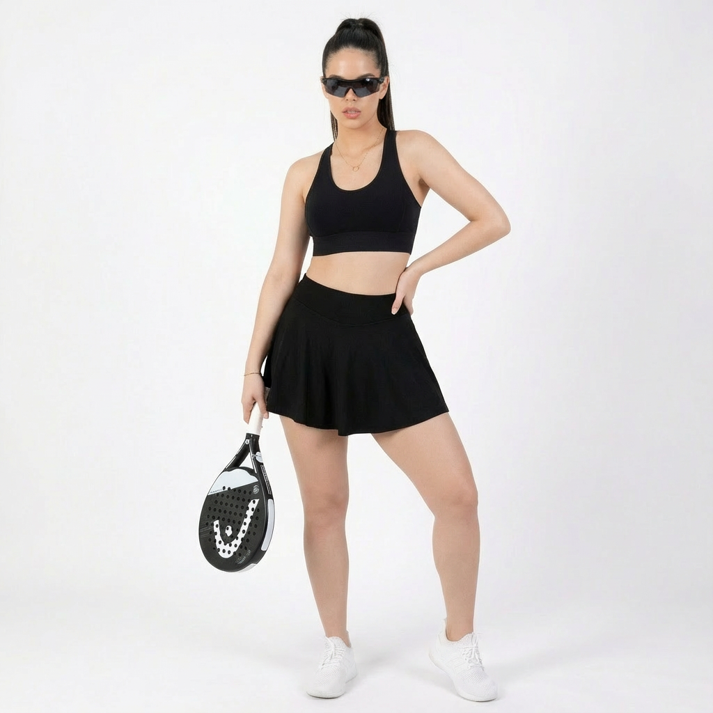 Falda short  Bolsillo