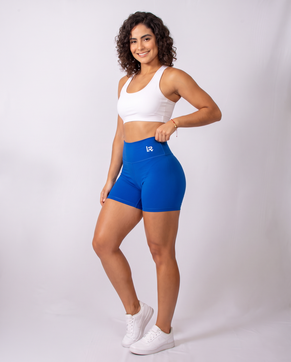 Short Rey Moldeador azul rey - vista 3/4