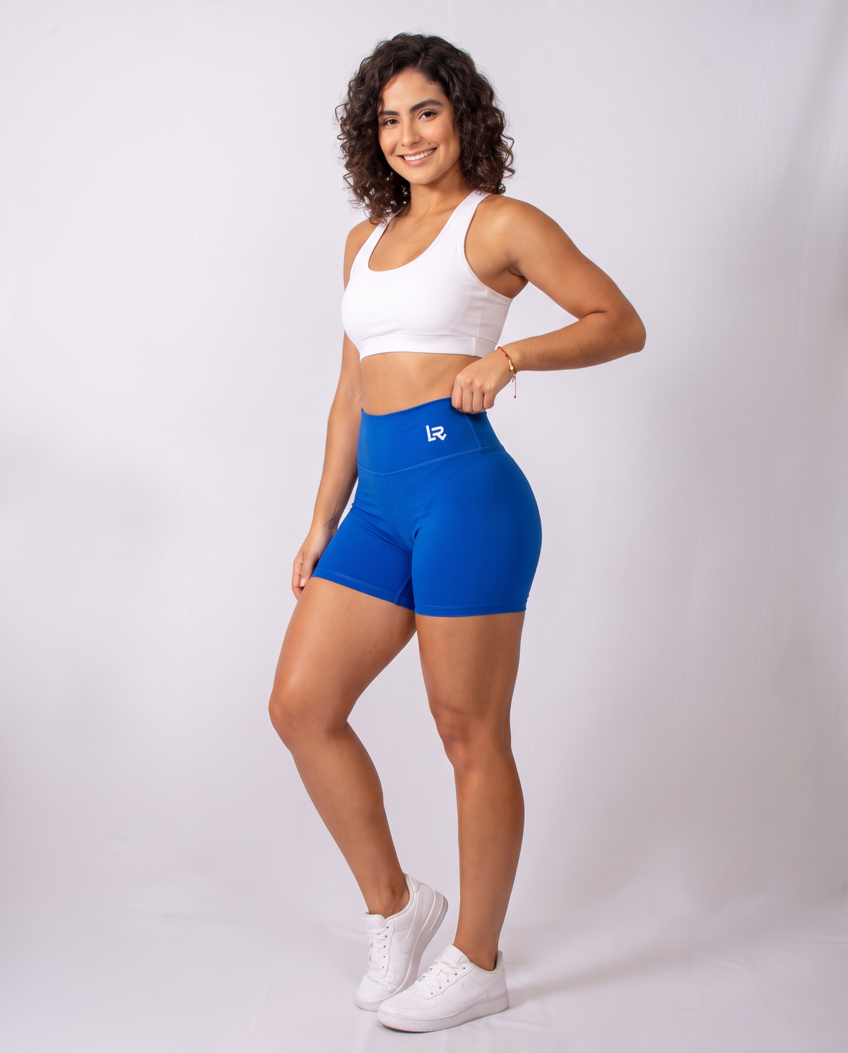 Short Rey Moldeador azul rey - vista 3/4