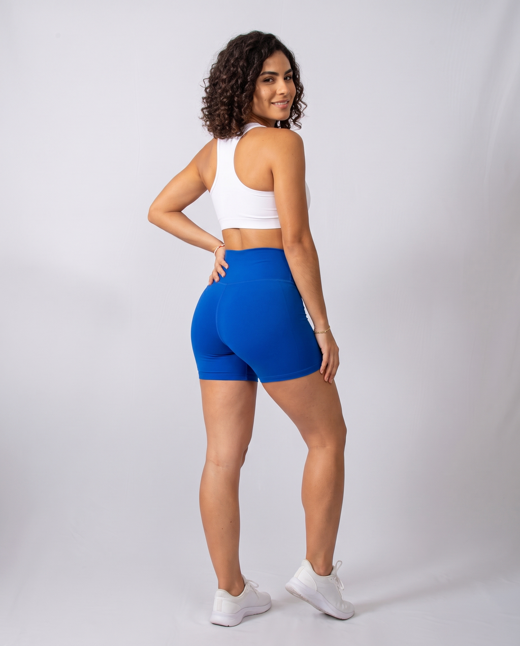 Short Rey Moldeador azul rey - espalda