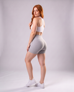 Short Gris - espalda