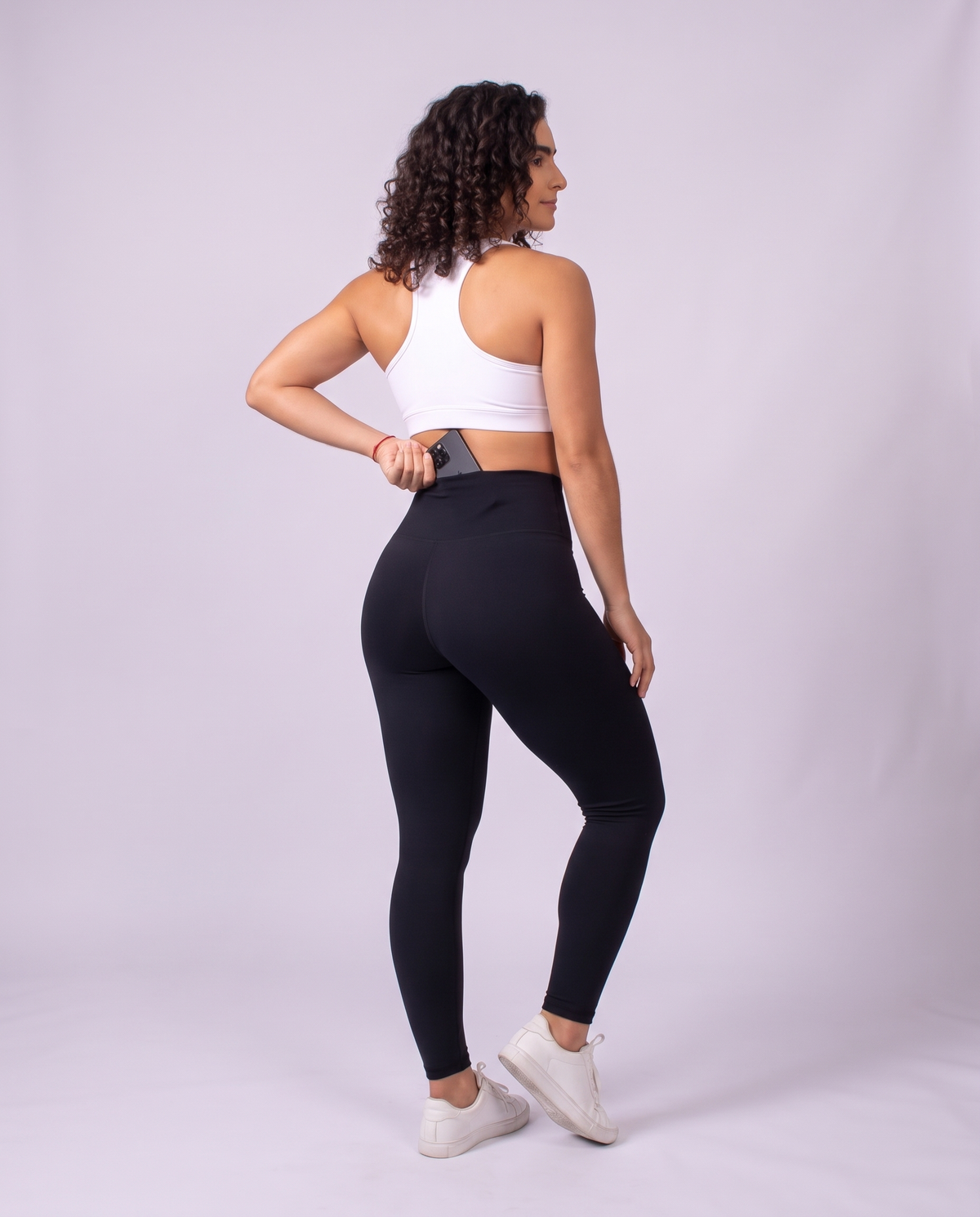 Leggins Powernet y Bolsillo - bolsillo secreto para celular