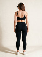 Leggins Black 5.0 negro — vista de espalda | LincRock