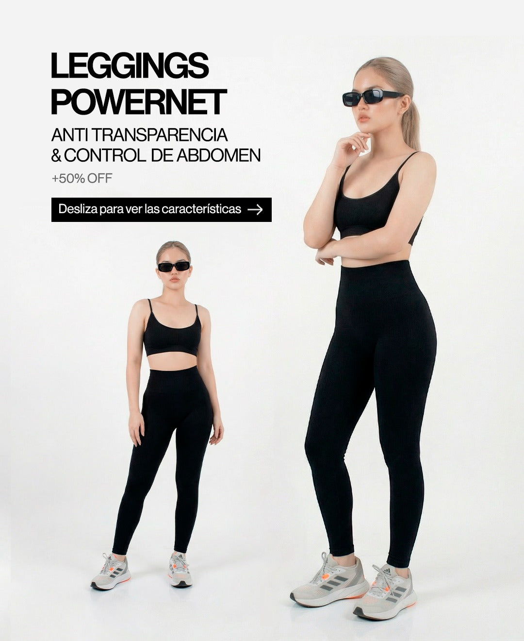 Leggins Powernet y Bolsillo