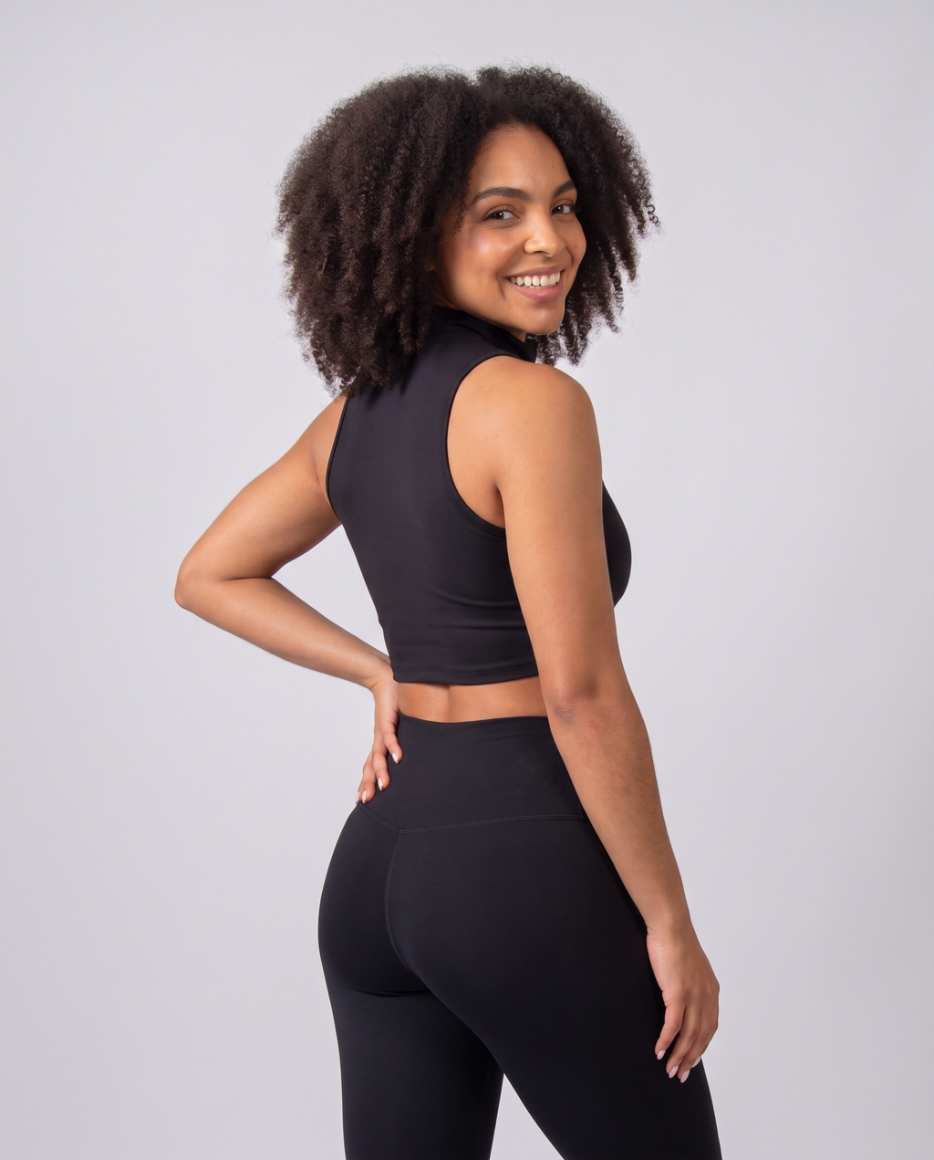 Top Active Zip - espalda